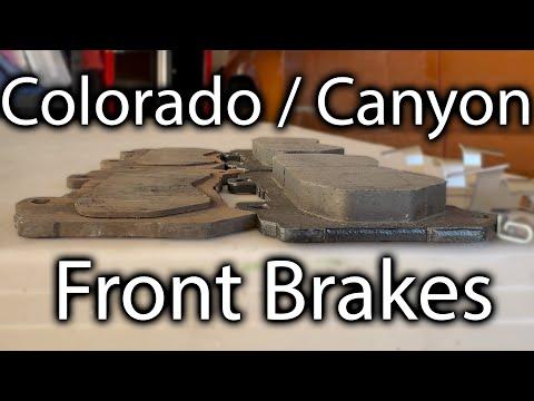 How to Change Front Brakes and Rotor | 2015 - 2020 Chevy Colorado Brake service / Brake Pads