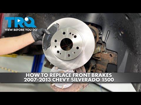 How to Replace Front Brake Pads on a 2012 GMC Sierra 1500