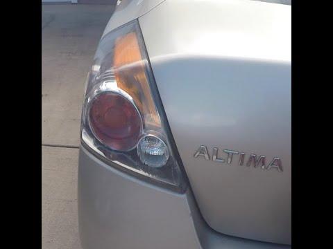 How to Replace Rear Turn Signal Bulbs on a 2009 Nissan Altima (DIY Guide)