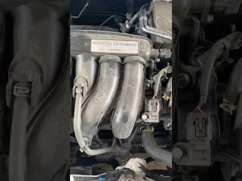 Honda Fit (spark plugs and mass air flow sensor)replacement 🤓 #mechaniclife  #automobile #shorts