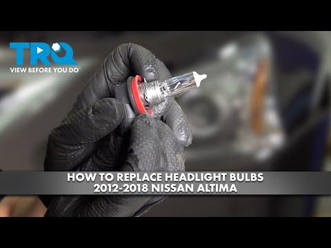 How to Replace Both Headlight Bulbs on a 2002-2015 Nissan Altima