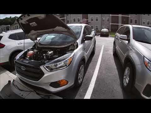 How to Replace the Battery on a 2017-2026 Ford Escape (Engine: Inline 4 2.0L)