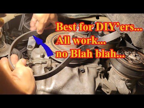 How to Replace the Serpentine Belt on a 2016-2022 Honda HR-V (Engine: Inline 4 1.8L)