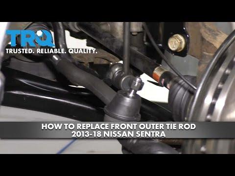 How to Replace Front Outer Tie Rod 2013-18 Nissan Sentra