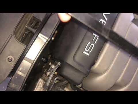 Audi A5 Alternator Removal + Replacement + Fix.