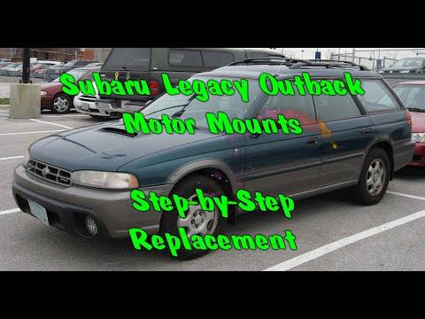 How To: Subaru Legacy Outback Motor Mount Replacement Step-by-Step