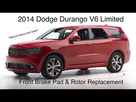 How to Replace Front Brake Pads & Rotors on a 2016 Dodge Durango (DIY Guide)