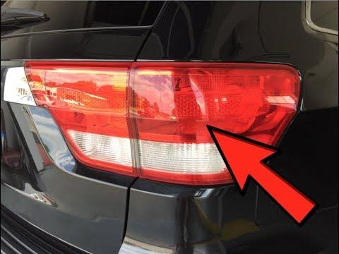 How To Change Tail Light Bulb In A 2011-2013 Jeep Grand Cherokee