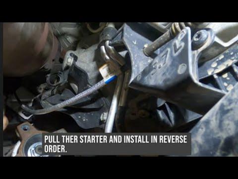 Dodge Ram 1500 5th gen Hemi and eTorque starter replacement