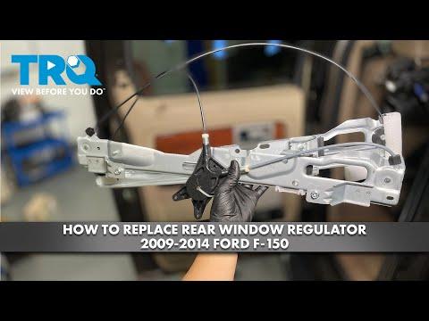 How to Replace Rear Window Regulator 2009-2014 Ford F-150
