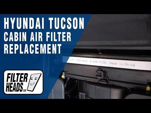 How to Replace Cabin Air Filter 2013 Hyundai Tucson | AQ1118
