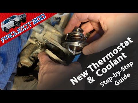 LandCruiser 200 How To: Replace thermostat and coolant