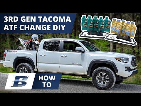 How to Change Transmission Fluid on a 1996-2023 Toyota Tacoma (Engine: Inline 4 2.7L)