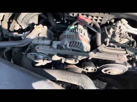 How to  Replace Belt 2.5L Subaru Outback