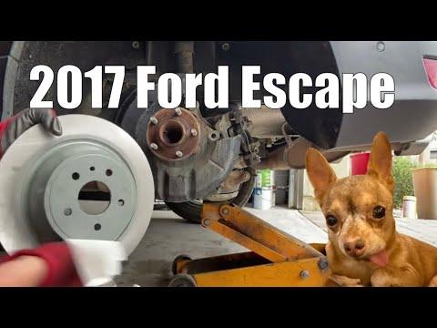 How to…2017 Ford Escape Replace rear brake pads and rotors