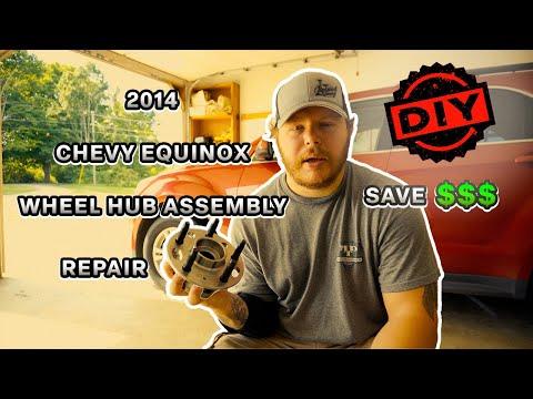 Replacing Wheel Bearing on a 2014 Chevy Equinox! DIY and SAVE MONEY!
