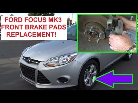 How to Replace Front Brake Pads on a 2015 Ford Focus (Torque Specs Included)