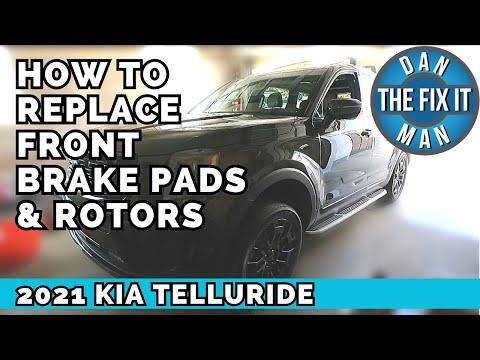 How to Replace Front Brake Pads on a 2021 Kia Telluride (Step-by-Step Guide)