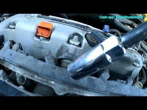 2012 honda accord 2.4L  spark plug replacement
