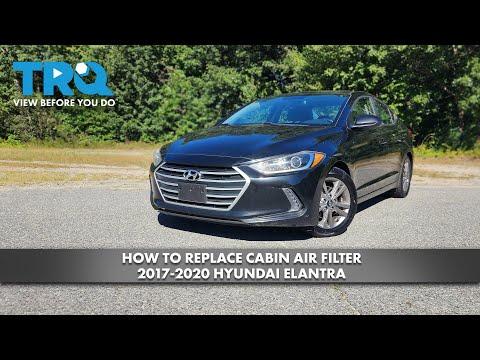 How to Replace Cabin Air Filter 2017-2020 Hyundai Elantra