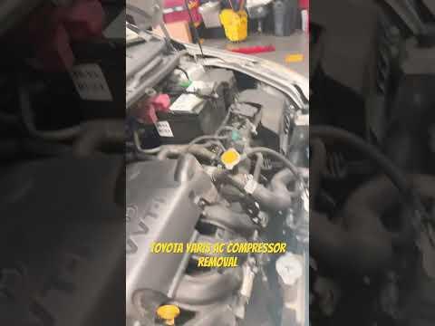 How to Replace the A/C Compressor on a 2016 Toyota Yaris