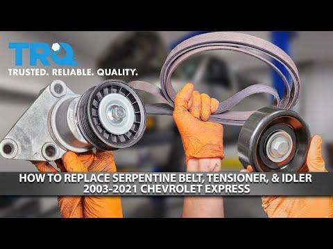 How to Replace the Serpentine Belt on a 2016 Chevrolet Express 3500 (4.8L)