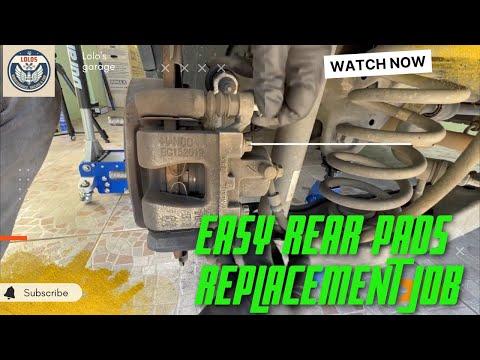 How to replace rear Brake Pads Hyundai Tucson 2016-2021, easy DIY job.