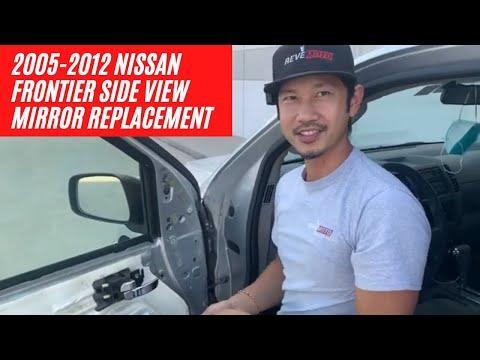 How to replace a 2005-2019 Nissan Frontier side view mirror | ReveMoto