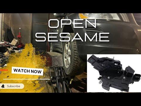 First gen Volvo XC60 door lock replacement