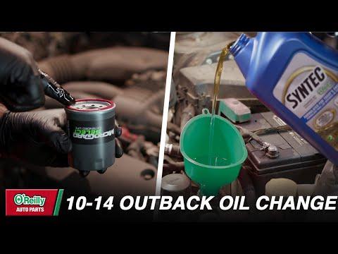 How to Change Engine Oil and Filter on a 2001-2019 Subaru Outback 3.6L (Engine: Flat 6 3.6L)