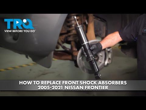 How to Replace Shock Absorbers on a 2005-2020 Nissan Frontier (Trim: PRO-4X | Engine: V6 4.0L)