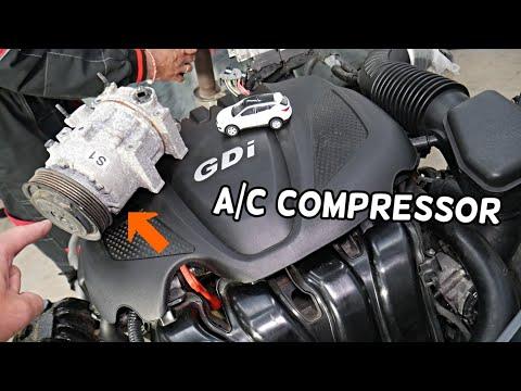 How to Replace the A/C Compressor on a 2016 Hyundai Santa Fe (R-134a System)