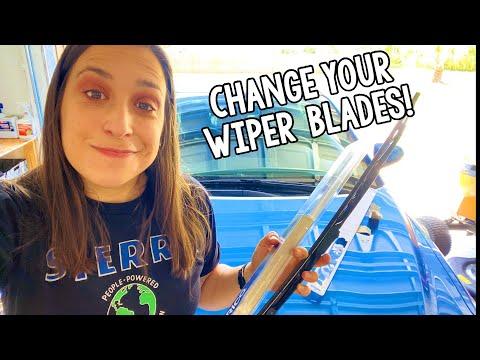 How to Replace Front Windshield Wiper Blades on a 2018 Hyundai Elantra