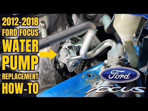 How to Replace the Water Pump on a 2015-2018 Ford Focus (Engine: Inline 3 1.0L)
