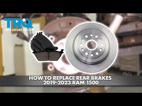 How to Replace Rear Brake Pads on a 2020 Ram 1500 Classic