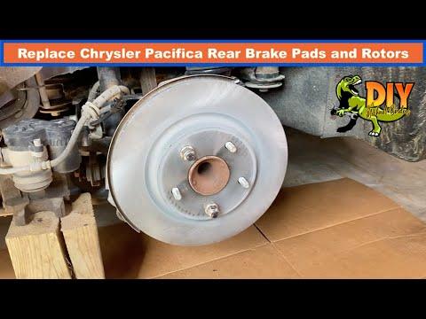 How to Replace Rear Brake Pads & Rotors on a 2018 Chrysler Pacifica (EPB Service Mode)