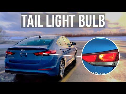 How to Replace Both Taillight Bulbs on a 2018 Hyundai Elantra (Left & Right)