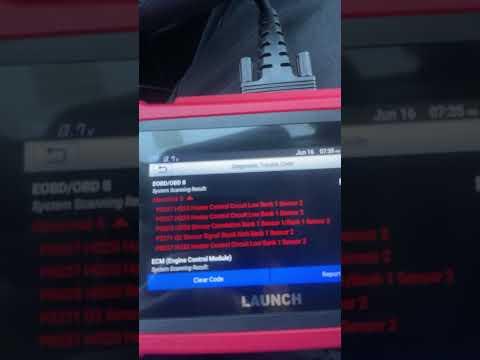 Toyota rav4 2019, Replace Oxygen Sensor Bank 1 Sensor