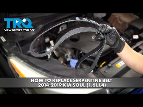 How to Replace the Serpentine Belt on a 2016 Kia Soul (Drive Belt Guide)