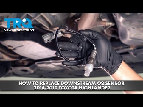 How to Replace the Oxygen Sensor on a 2017-2022 Toyota Highlander (Trim: LE)