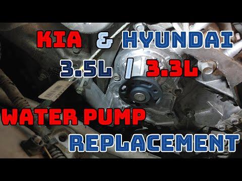 2010- 2021 Kia Sorento Water Pump Replacement