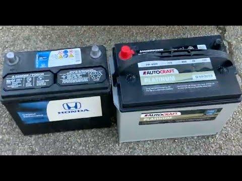 Honda Accord 2013 - 2015 Battery upgrade undersized replacement