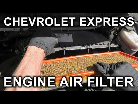 How to Replace the Engine Air Filter on a 2016 GMC Savana 2500