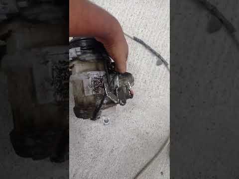 Toyota land cruiser AC compressor replacement