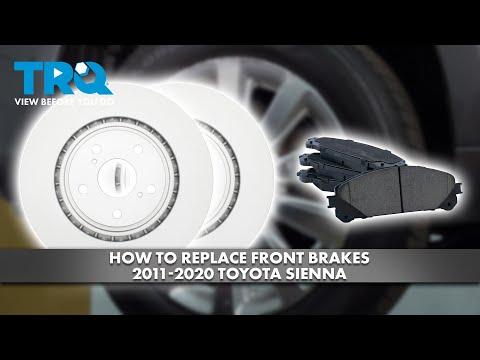 How to Replace Front Brake Pads on a 2018 Toyota Sienna (Step-by-Step DIY Guide)