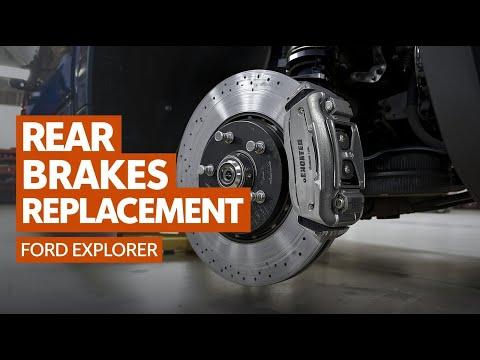 Rear Brake Pads &amp; Rotors Replacement | Ford Explorer (Step-By-Step DIY Guide)