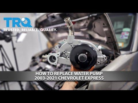 How to Replace the Water Pump on a 2016 Chevrolet Express 3500