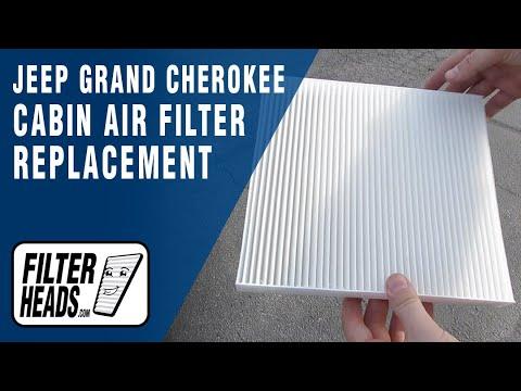 How to Replace Cabin Air Filter 2017 Jeep Grand Cherokee | AQ1189