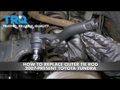 How to Replace the Outer Tie Rod End on a 2016 Toyota Tundra