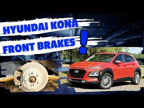 How to Replace Front Brake Pads and Rotors on a 2018 Hyundai Kona